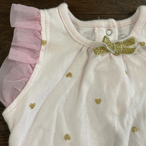 Pink Baby Girl Romper 3-6M - Picture 2 of 3